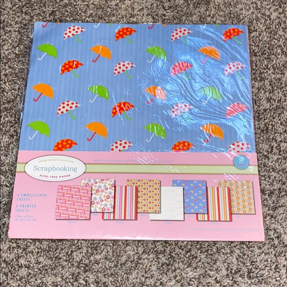 Scrapbooking paper